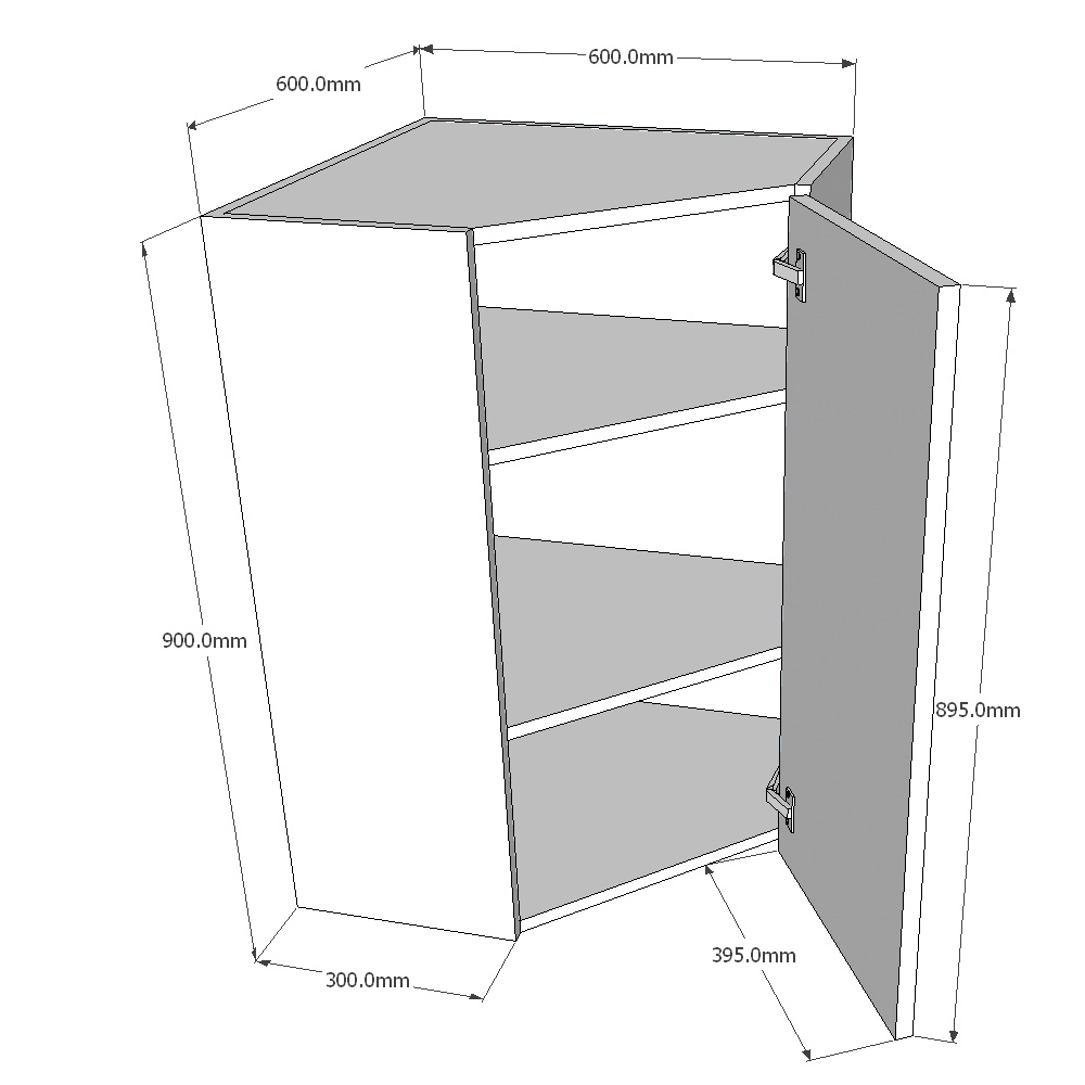 600 deals wall unit