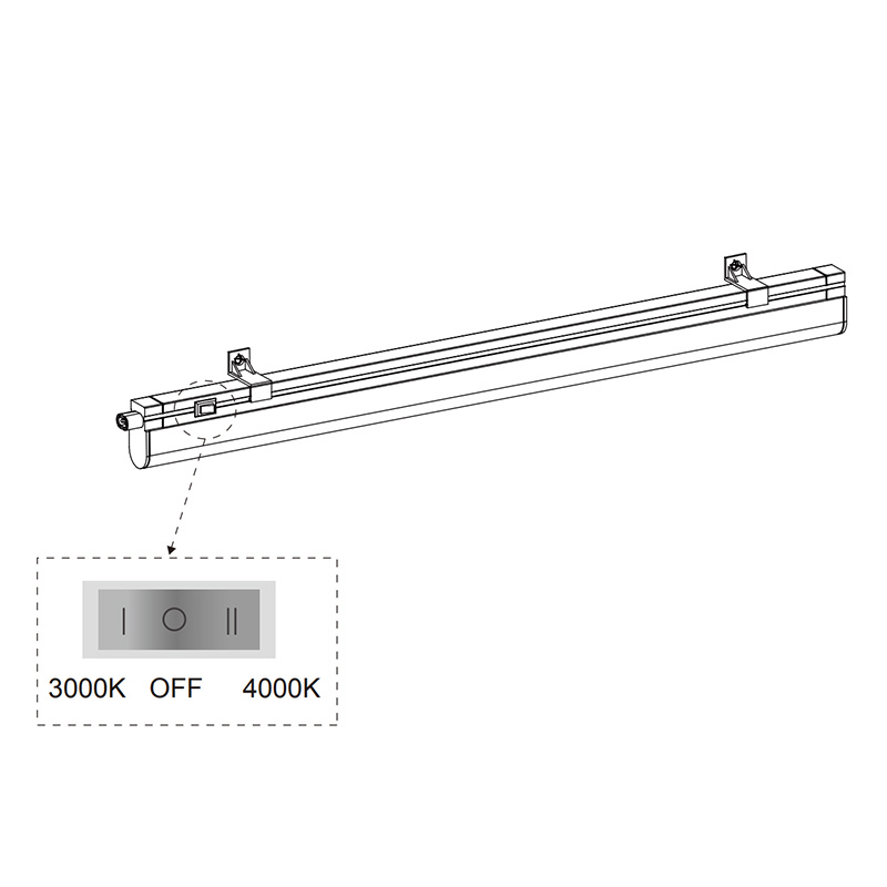815mm (14w) Linkable LED Strip Light LED Link Light Dims 3