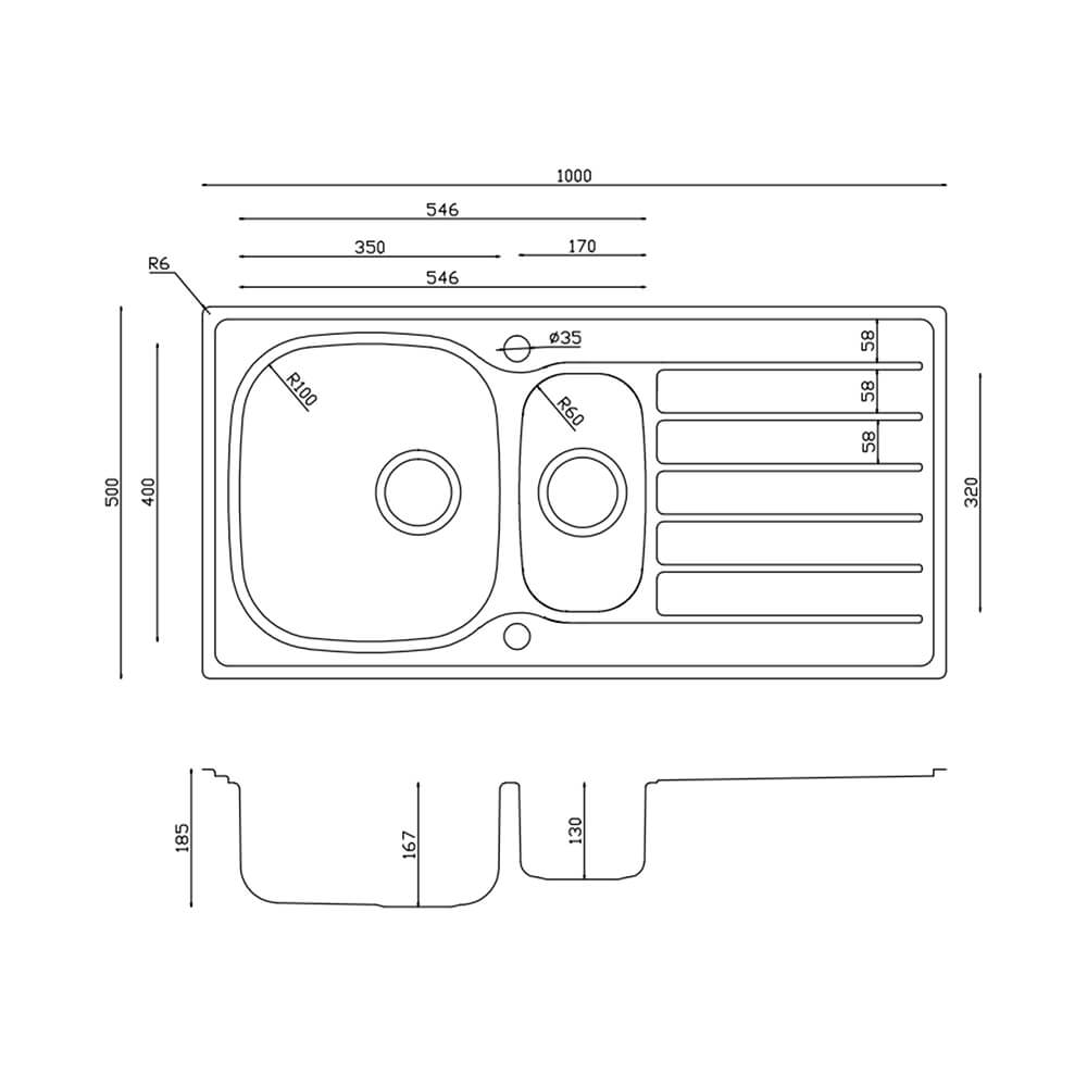 Sink Dimensions