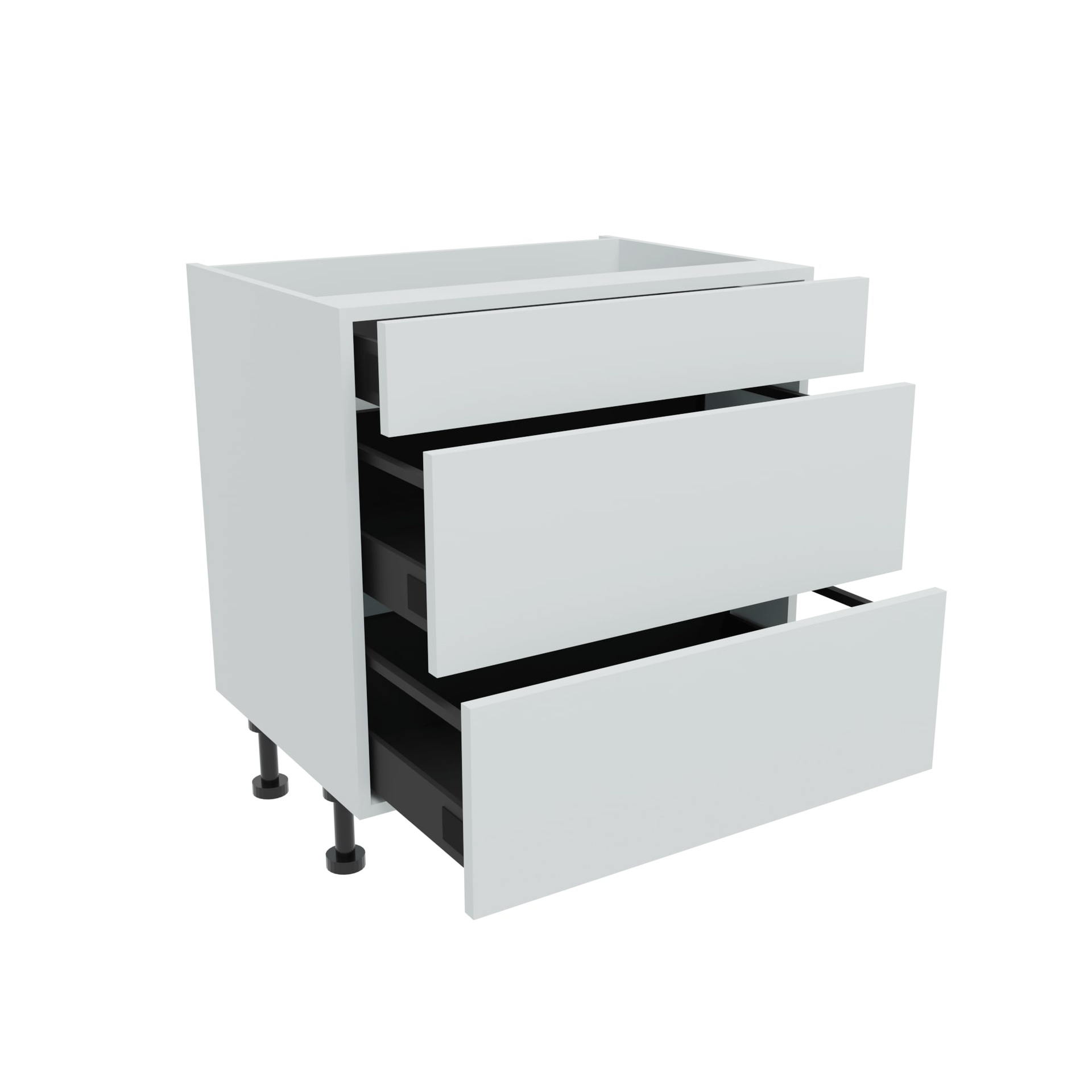 800mm 3 Drawer Base Unit