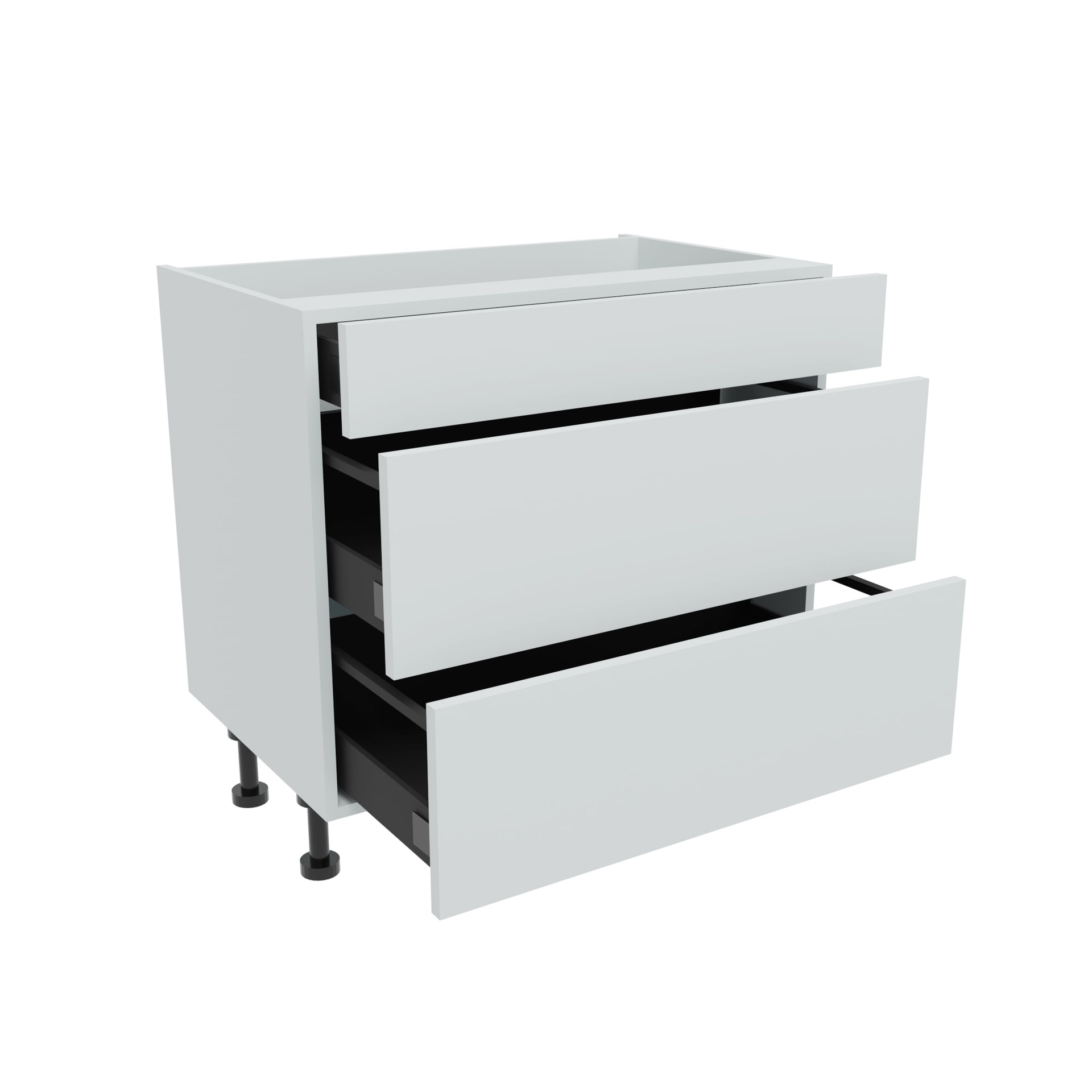 900mm 3 Drawer Base Unit