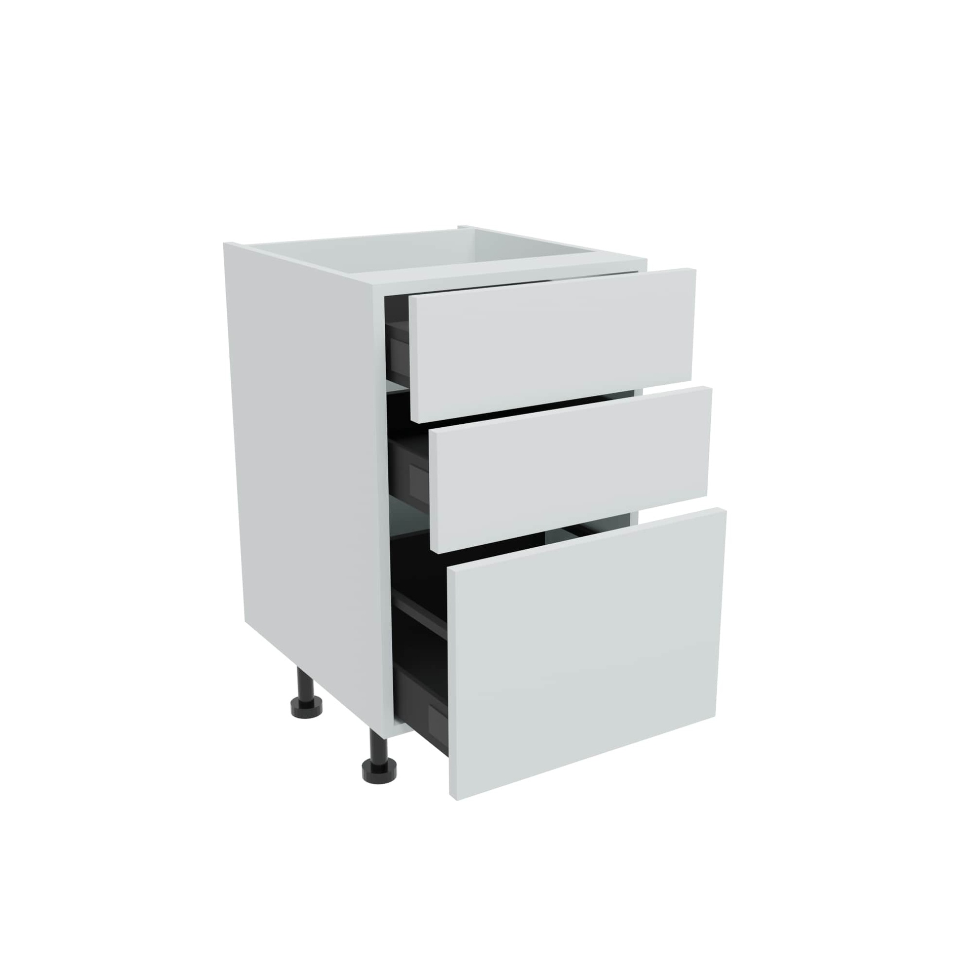 500mm 2+1 Pan Drawer Base Unit