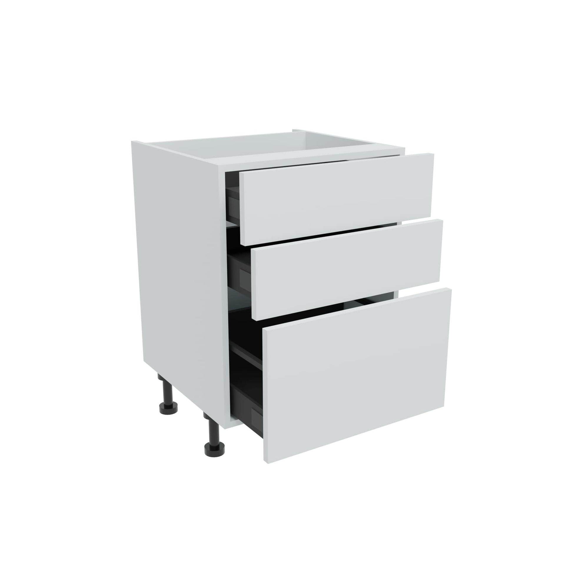 600mm 2+1 Pan Drawer Base Unit