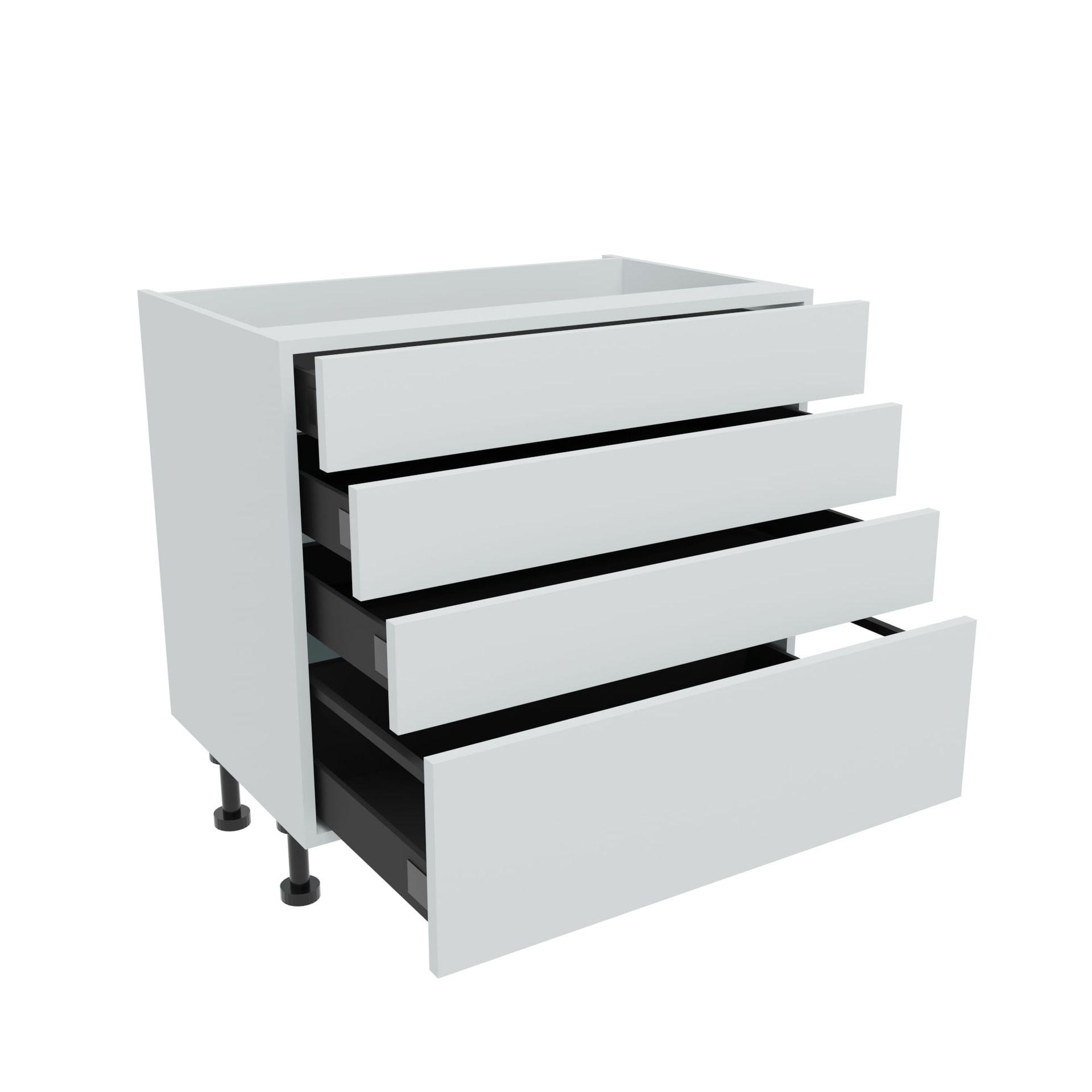 900mm 3+1 Pan Drawer Base Unit