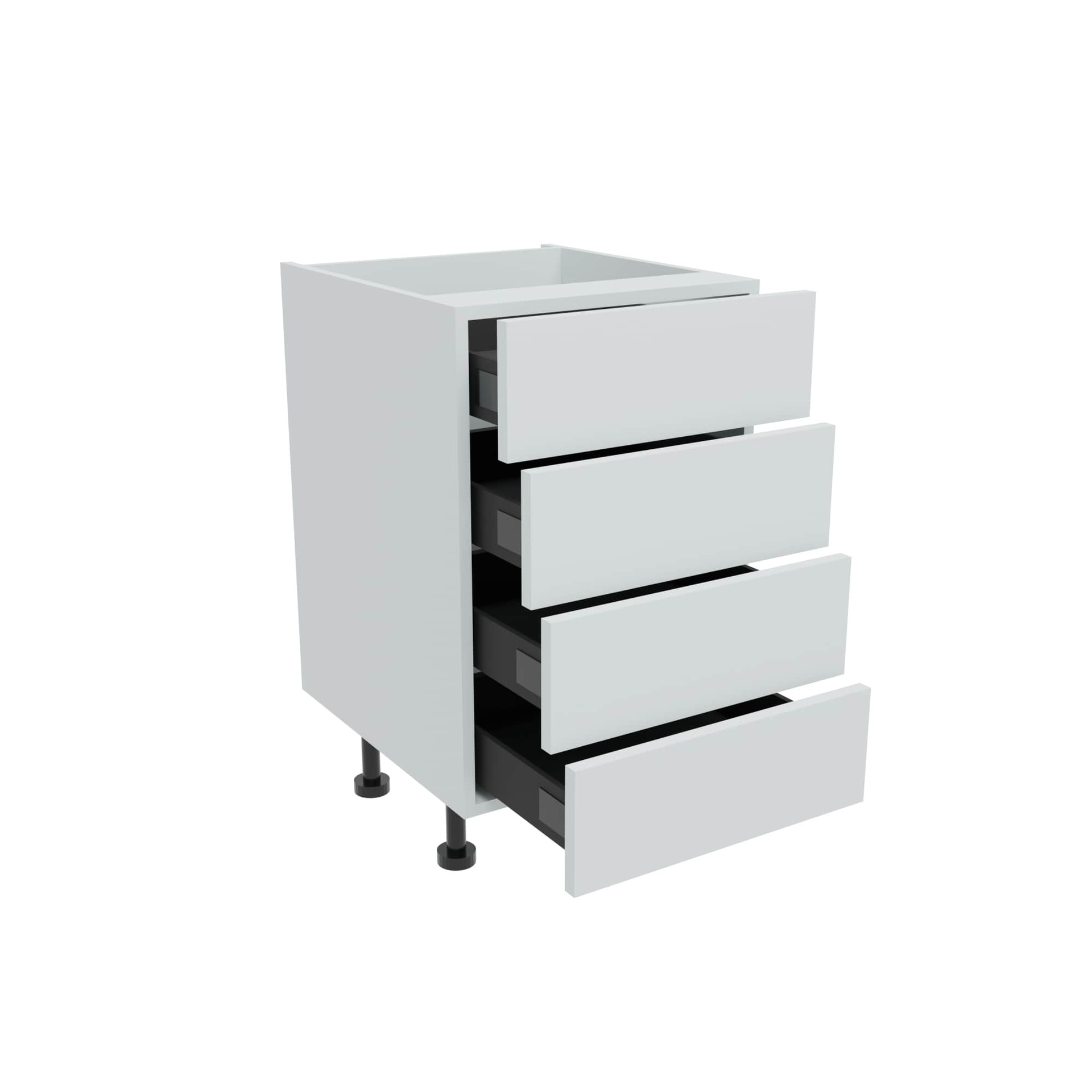 500mm 4 Drawer Base Unit