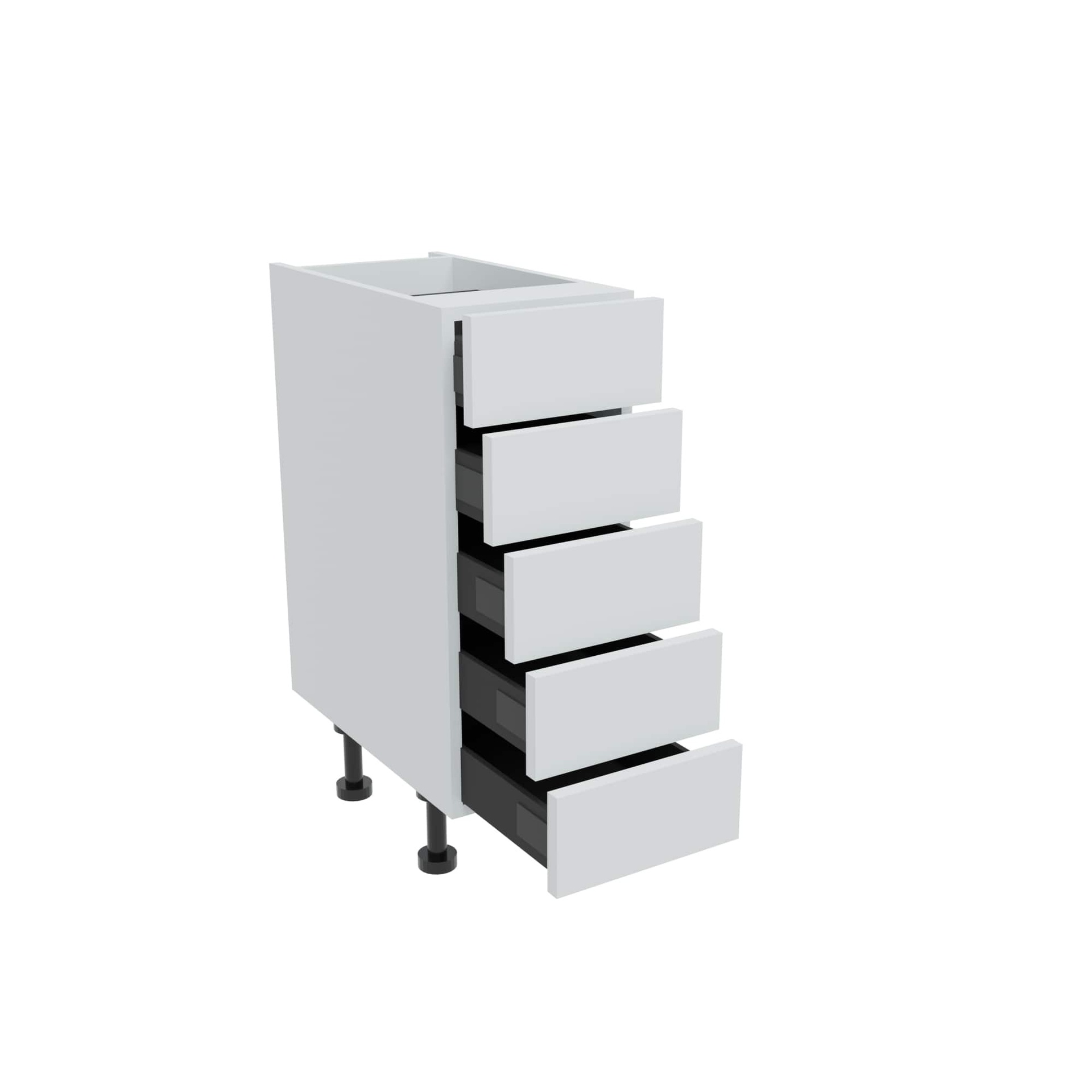 300mm 5 Drawer Base Unit