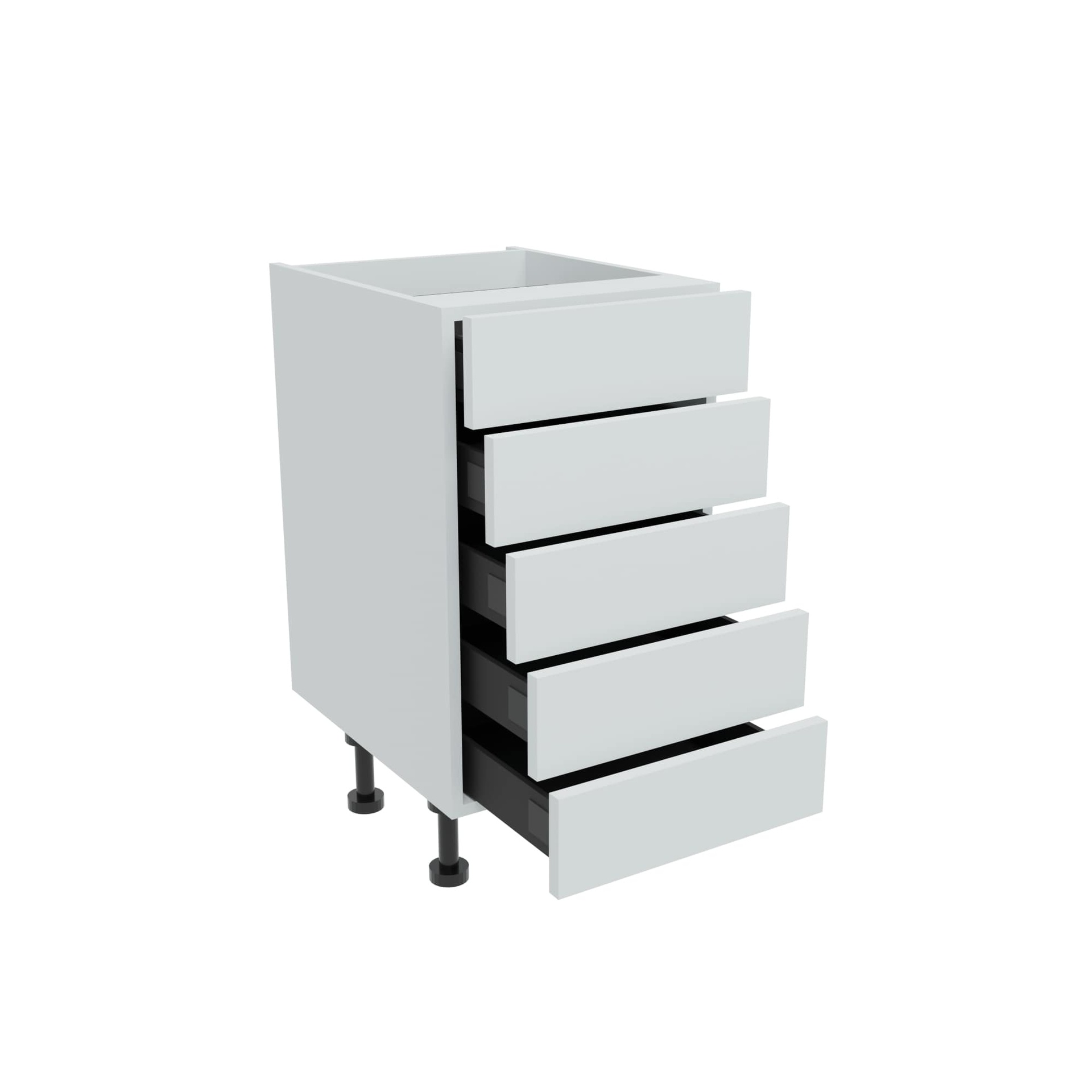 450mm 5 Drawer Base Unit