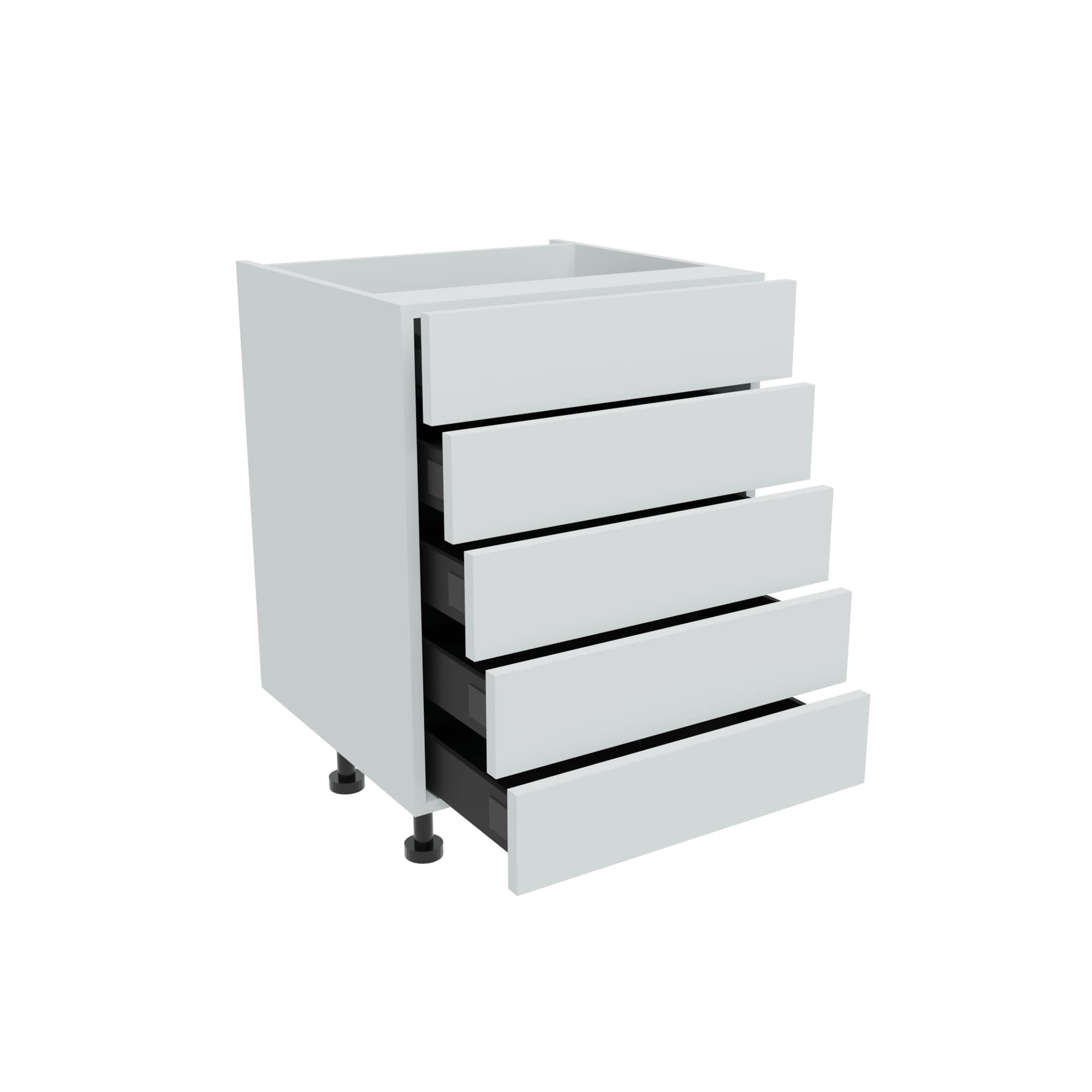 600mm 5 Drawer Base Unit