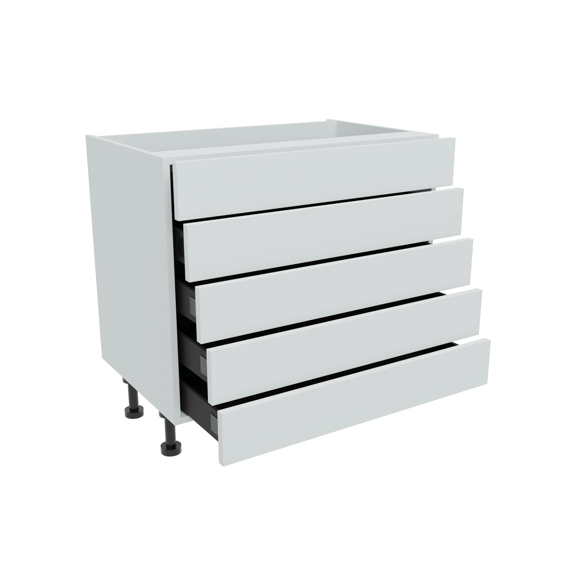 900mm 5 Drawer Base Unit