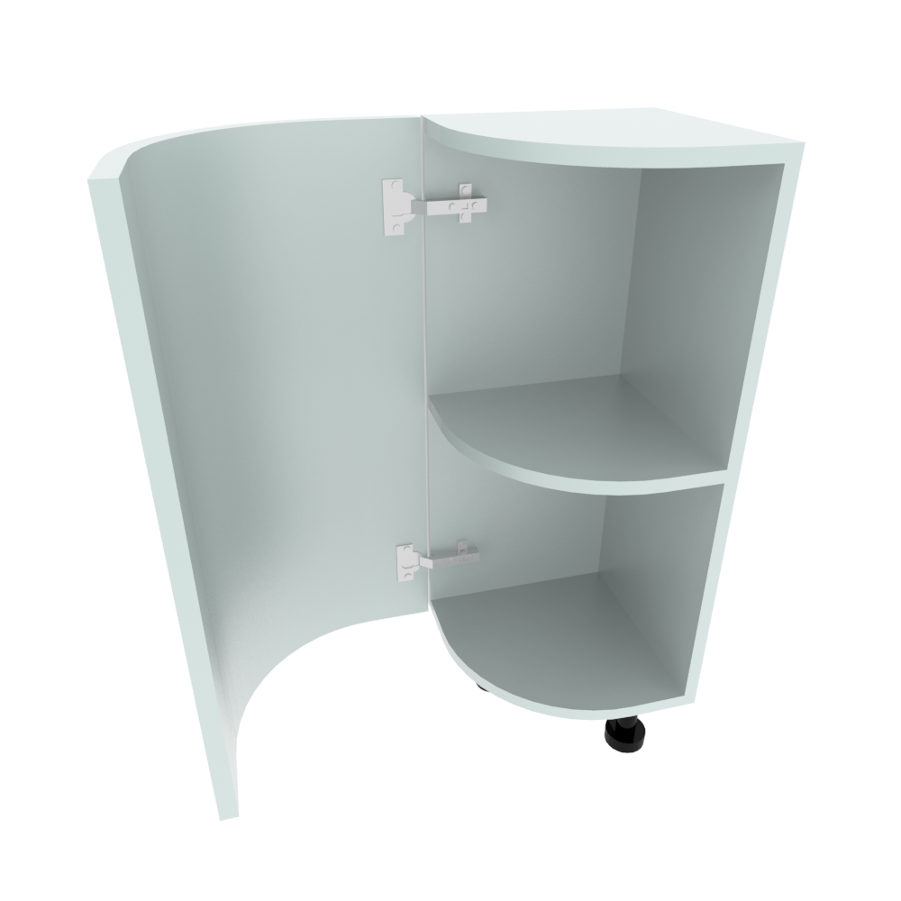 Curved Base Unit - 300 x 300mm - (Left End)