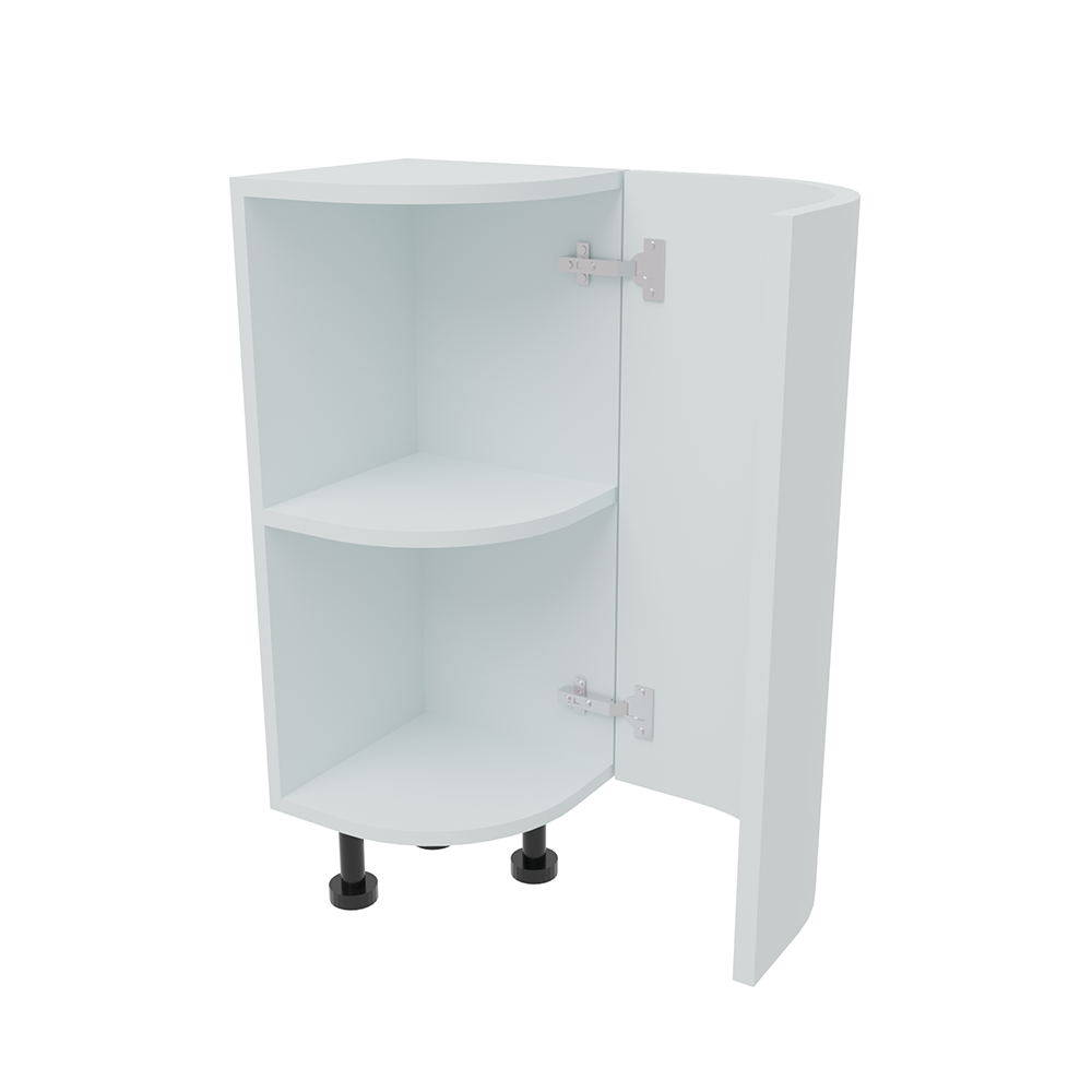 Curved Base Unit - 300 x 300mm - (Right End)