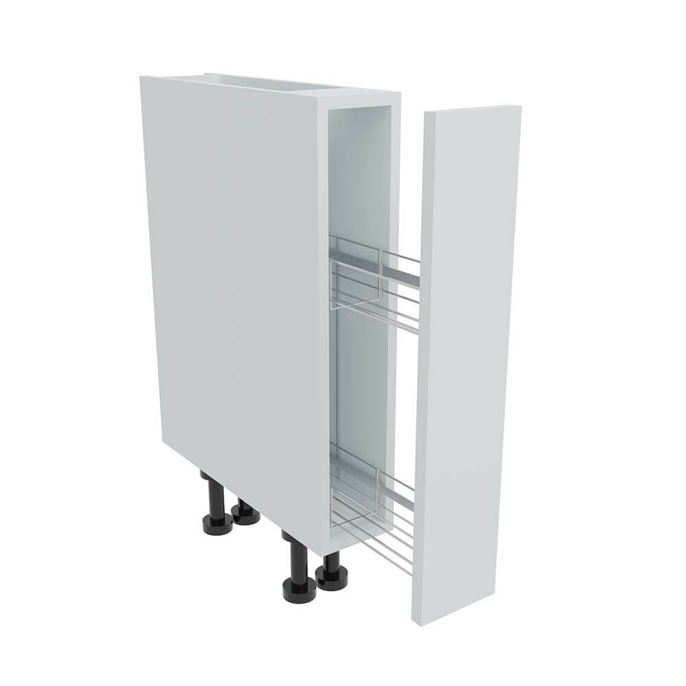 150mm Pull Out Base Unit - Chrome Mechanism