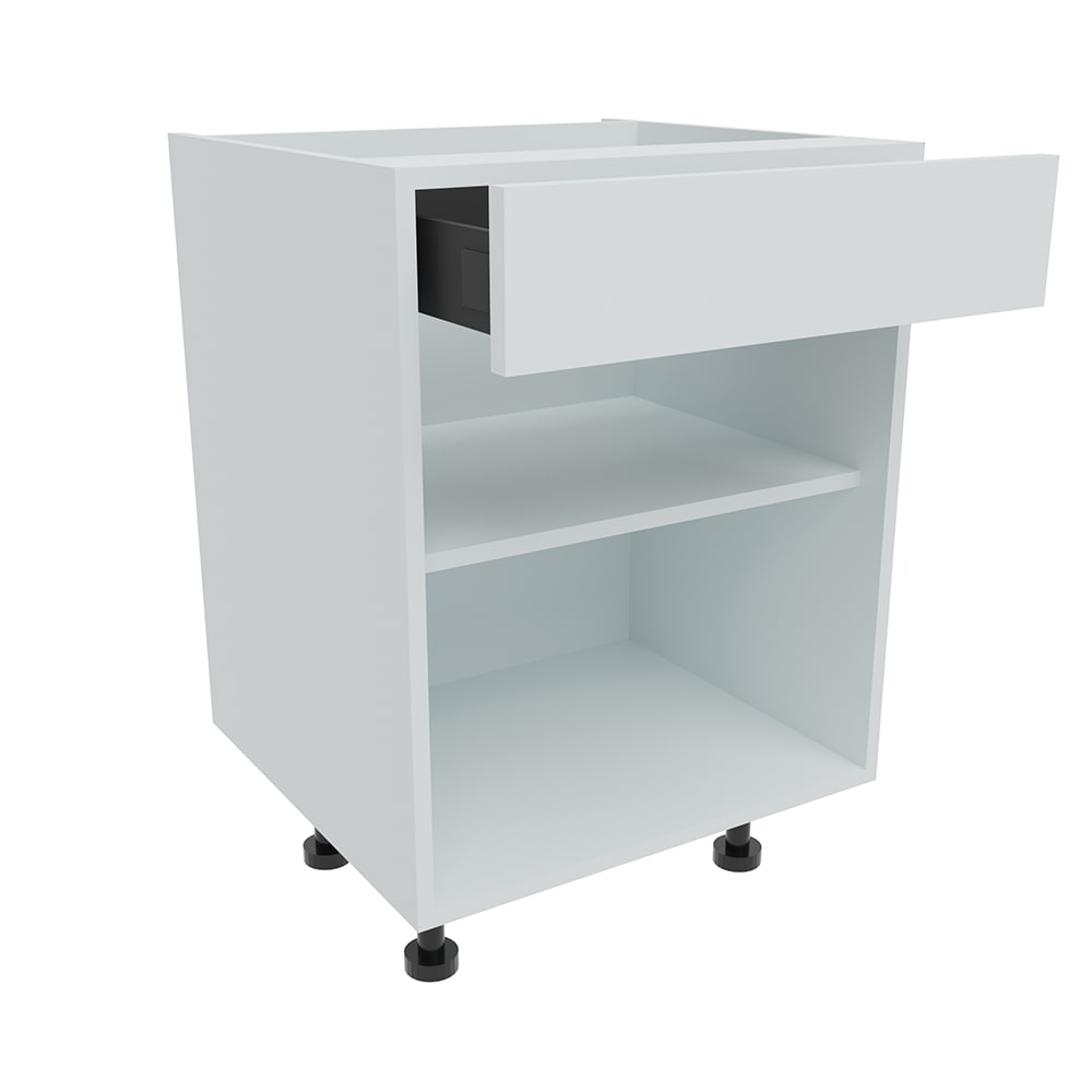 600mm Open Base Unit with Top Drawer