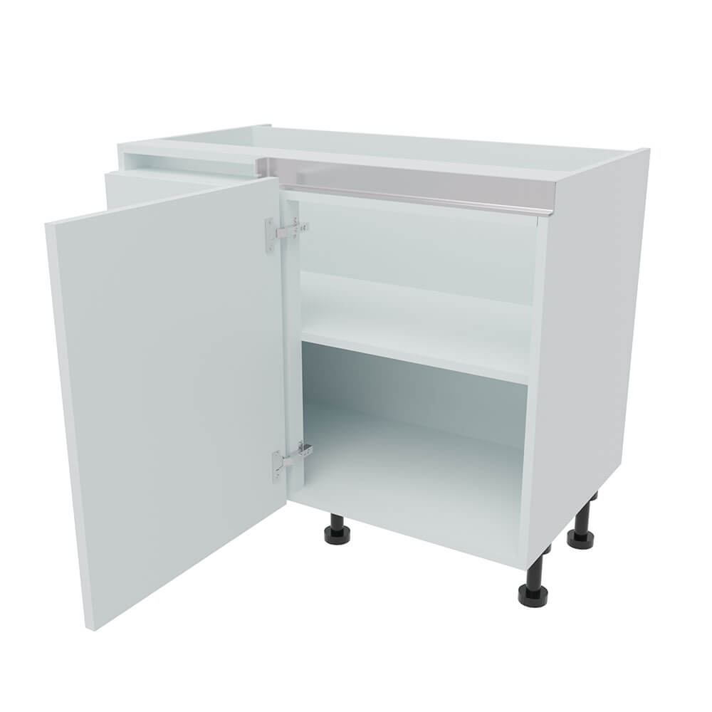 1000mm True Handleless Highline Corner Base Unit - 550mm Door (Left Blank)