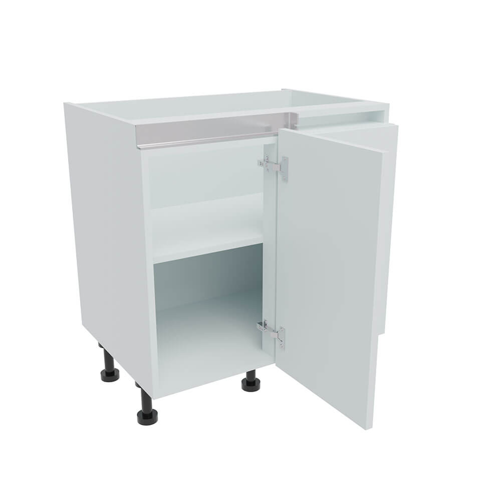 800mm True Handleless Highline Corner Base Unit - 400mm Door (Right Blank)