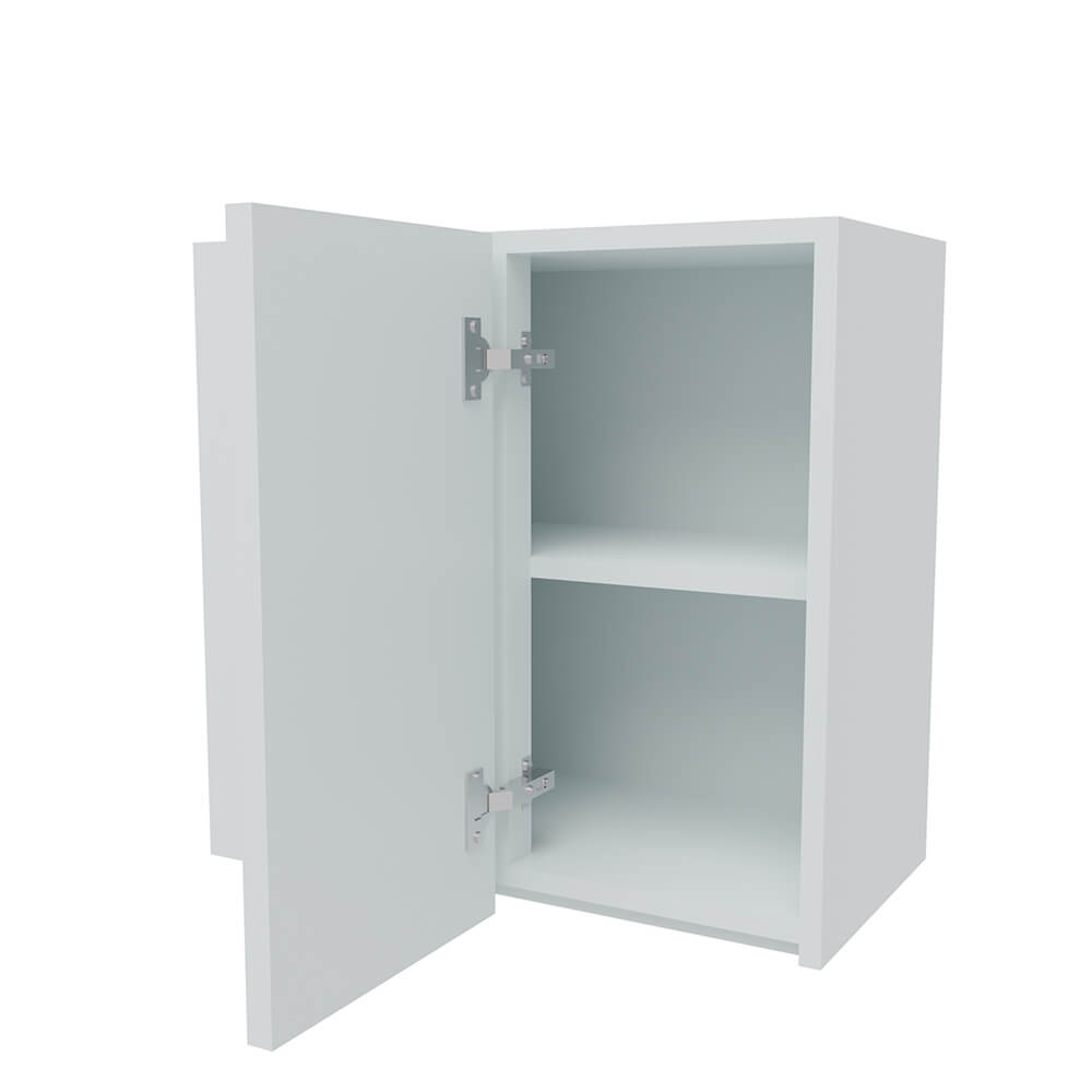 600mm True Handleless Corner Wall Unit - 300mm Door (Left Blank) (Low)