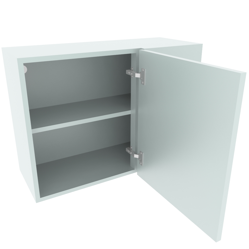 800mm Standard Corner Wall Unit - 500mm Door (Right Blank) (Low)