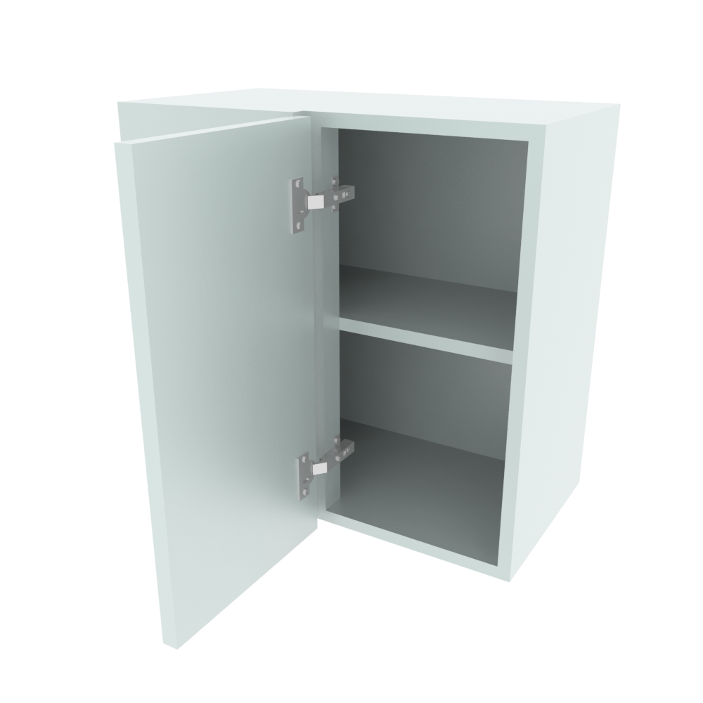 600mm Standard Corner Wall Unit - 300mm Door (Left Blank) (Low)