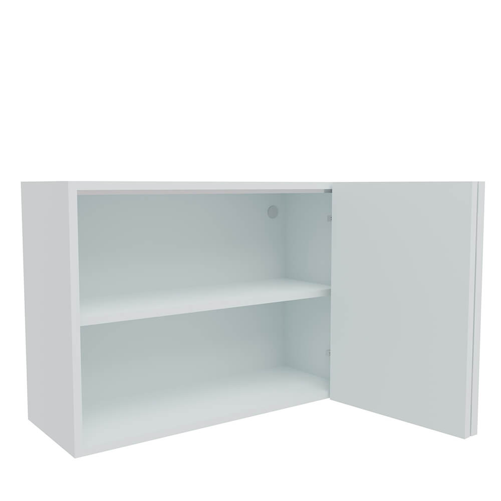 800mm Horizontal Single Bi-Fold Wall Unit (Low)