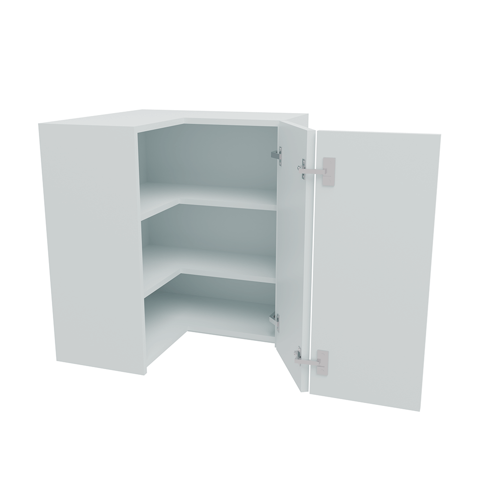 620 x 620mm True Handleless L-Shape Corner Wall Unit (Medium)