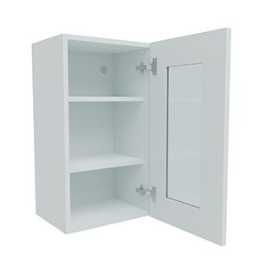 400mm Glass Door Wall Unit (Medium)