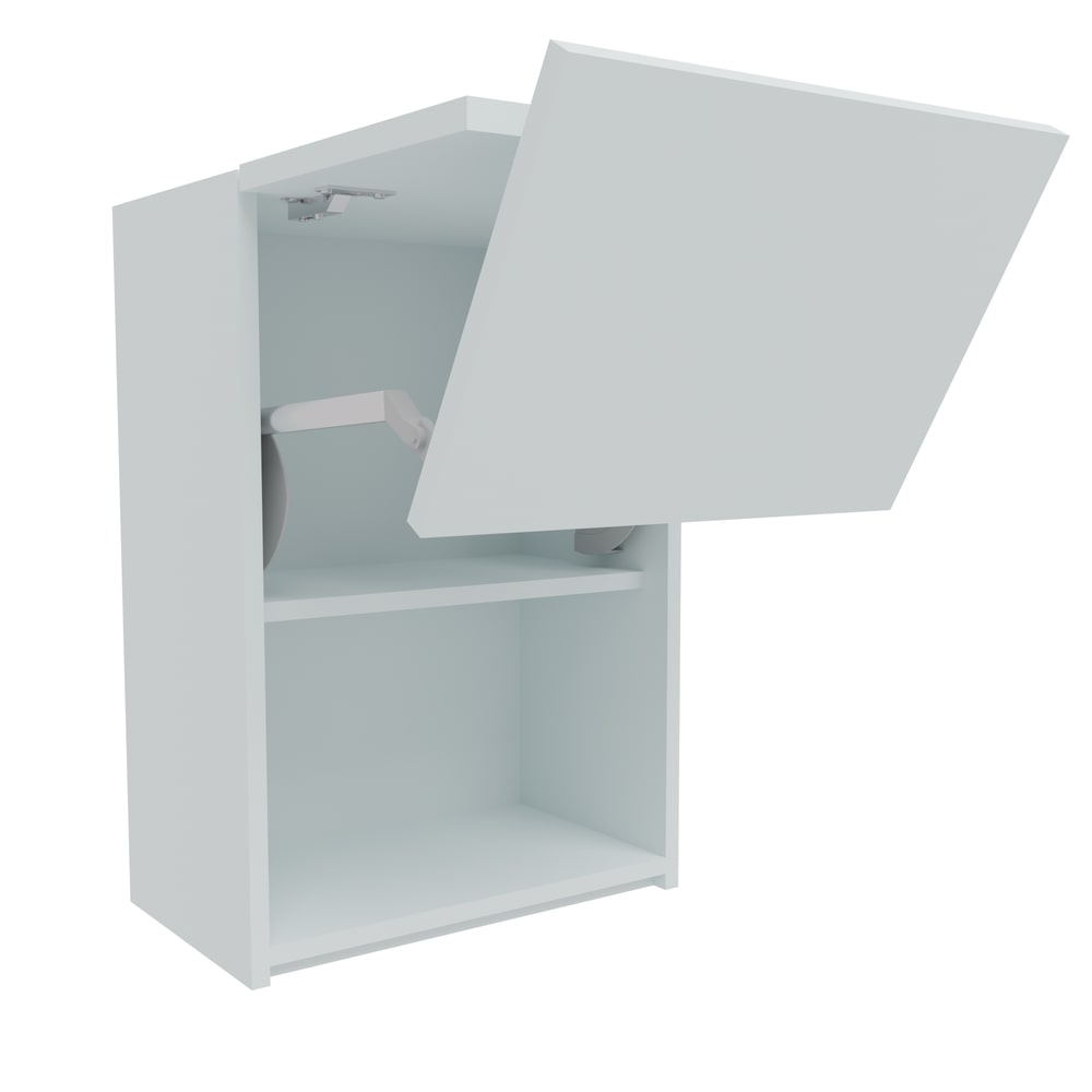 500mm True Handleless Vertical Bi-Fold Wall Unit (Medium)