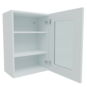 500mm Glass Door Wall Unit (Medium)