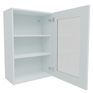 600mm Glass Door Wall Unit (High)