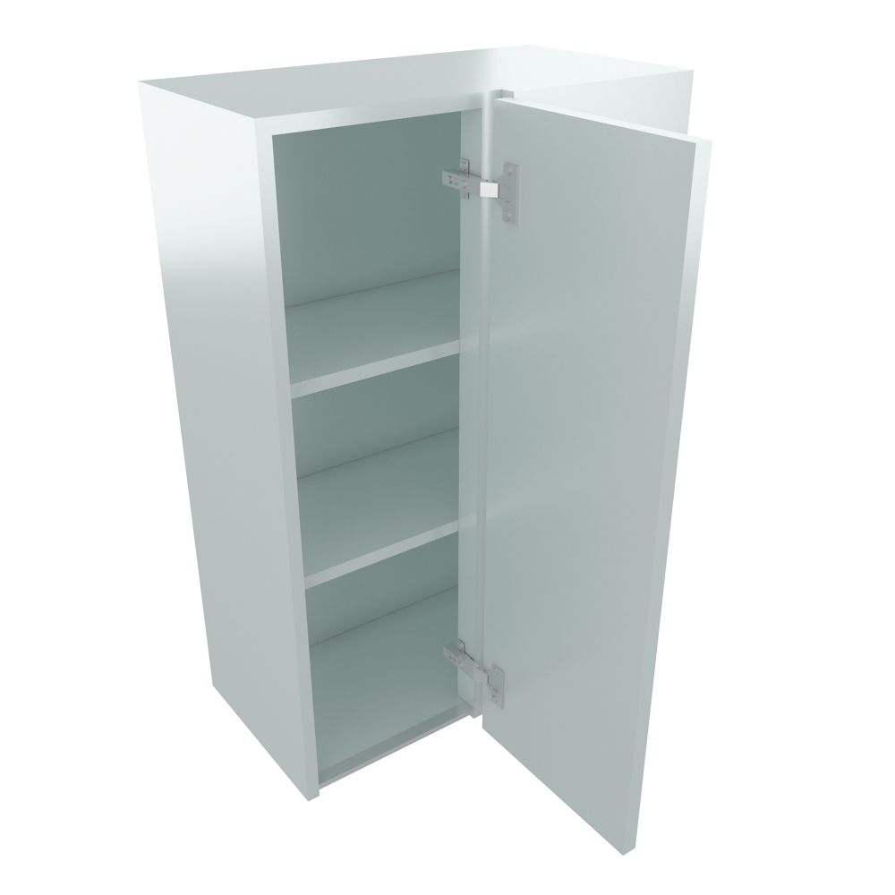 600mm True Handleless Corner Wall Unit - 300mm Door (Right Blank) (High)