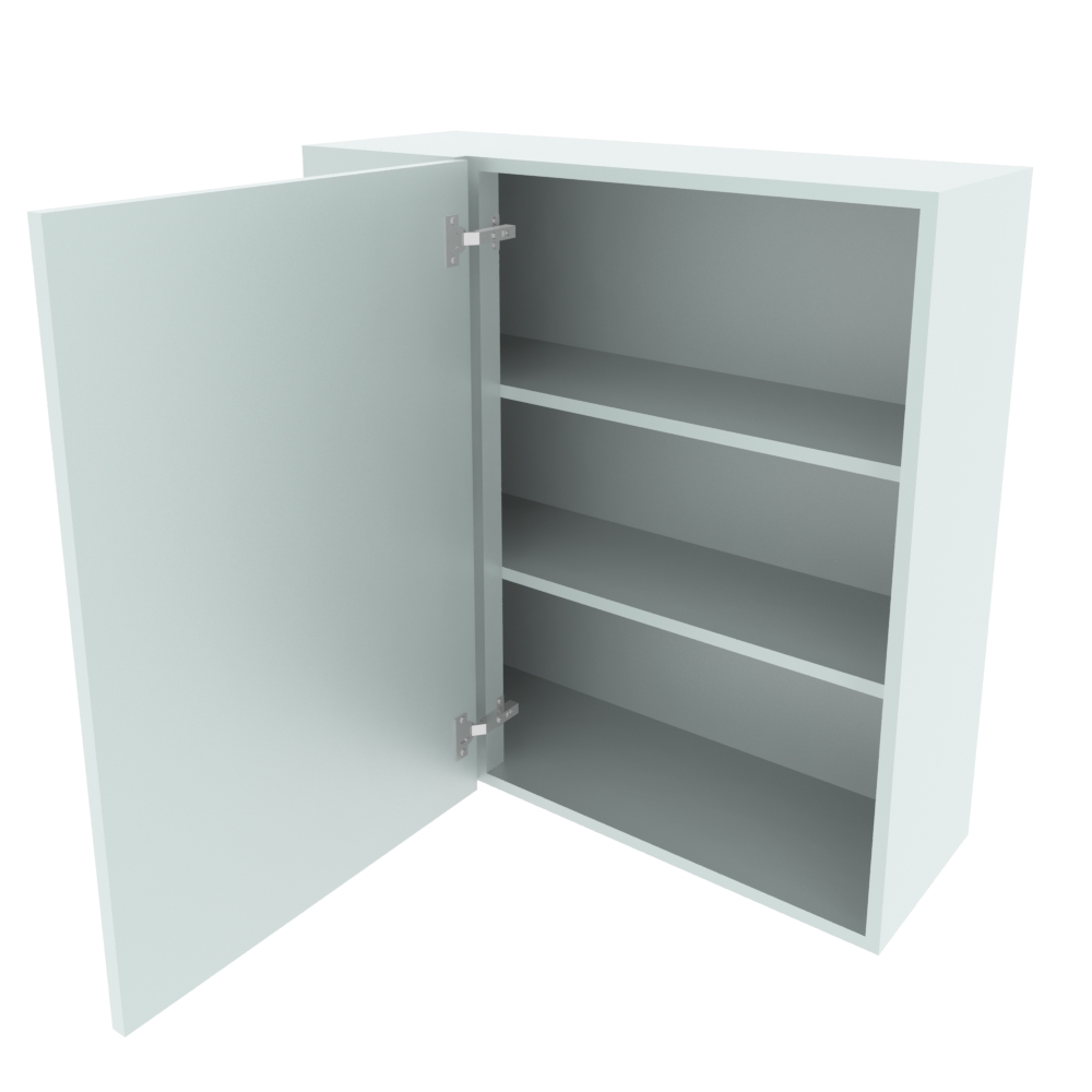 900mm Standard Corner Wall Unit - 600mm Door (Left Blank) (High)