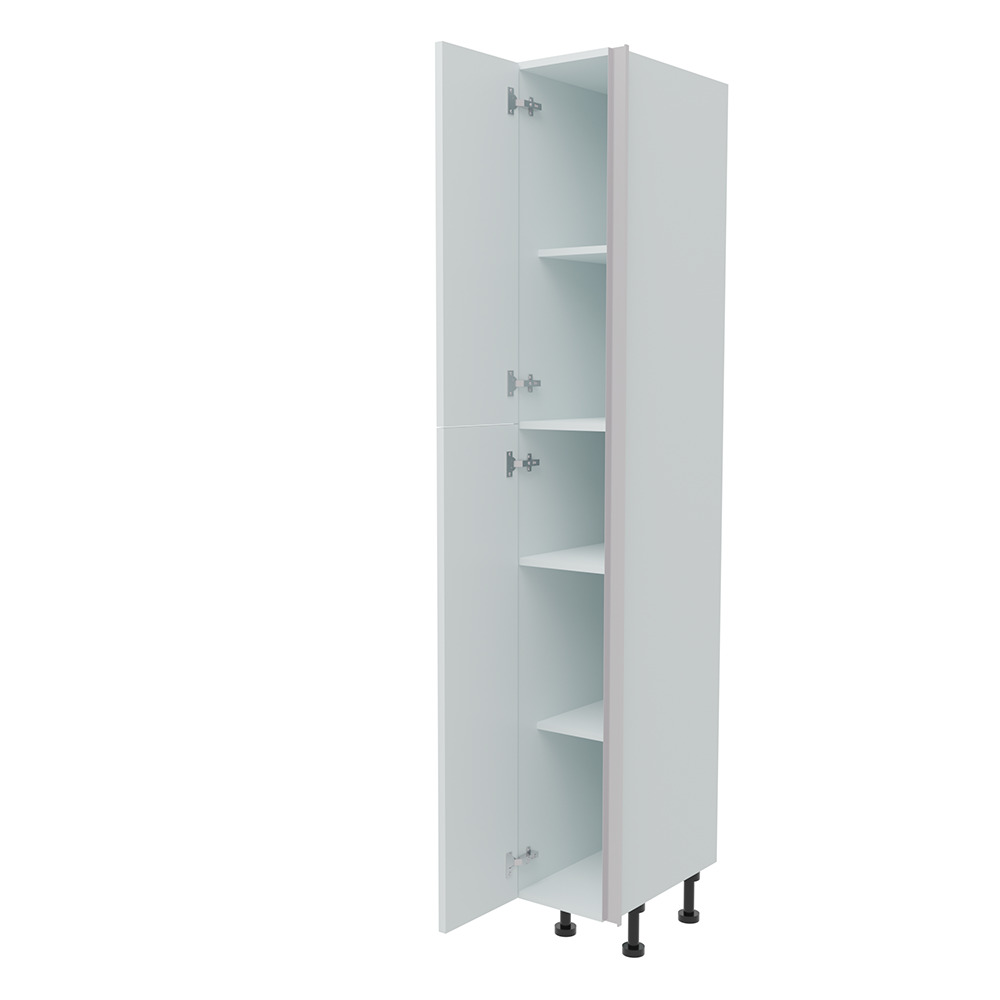 300mm True Handleless Larder Unit (895mm Top Door) - LH Hinge (High)