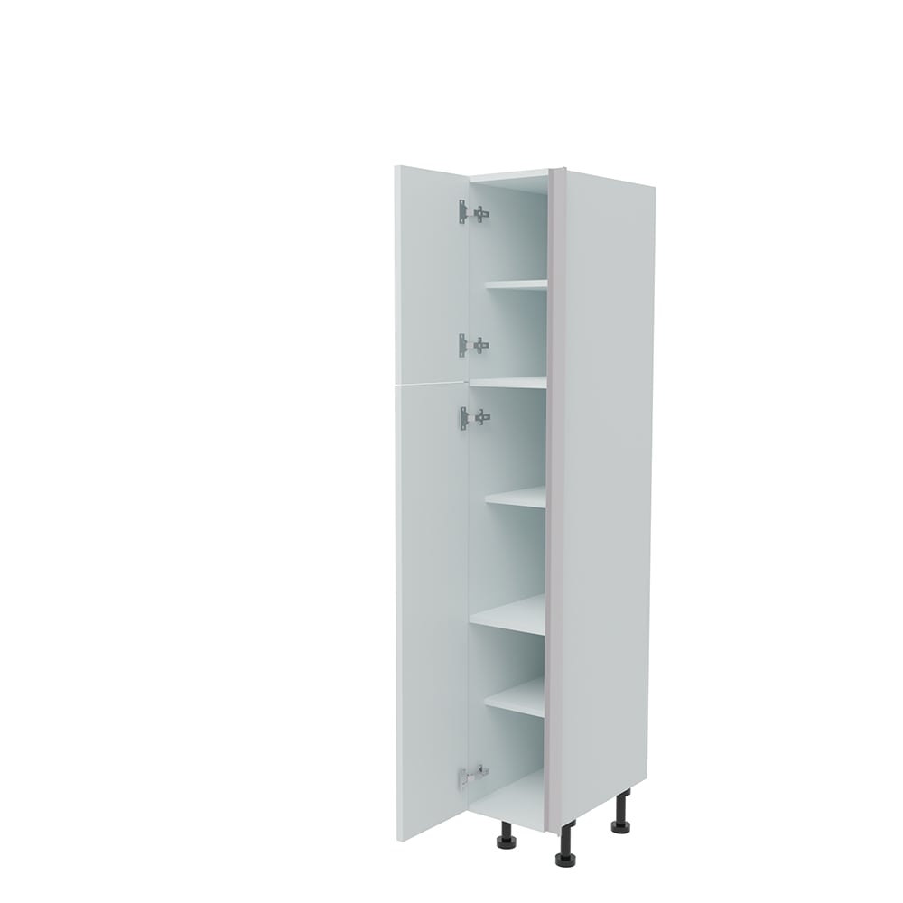 300mm True Handleless Larder Unit - (570mm Top Door) LH Hinge (Low)