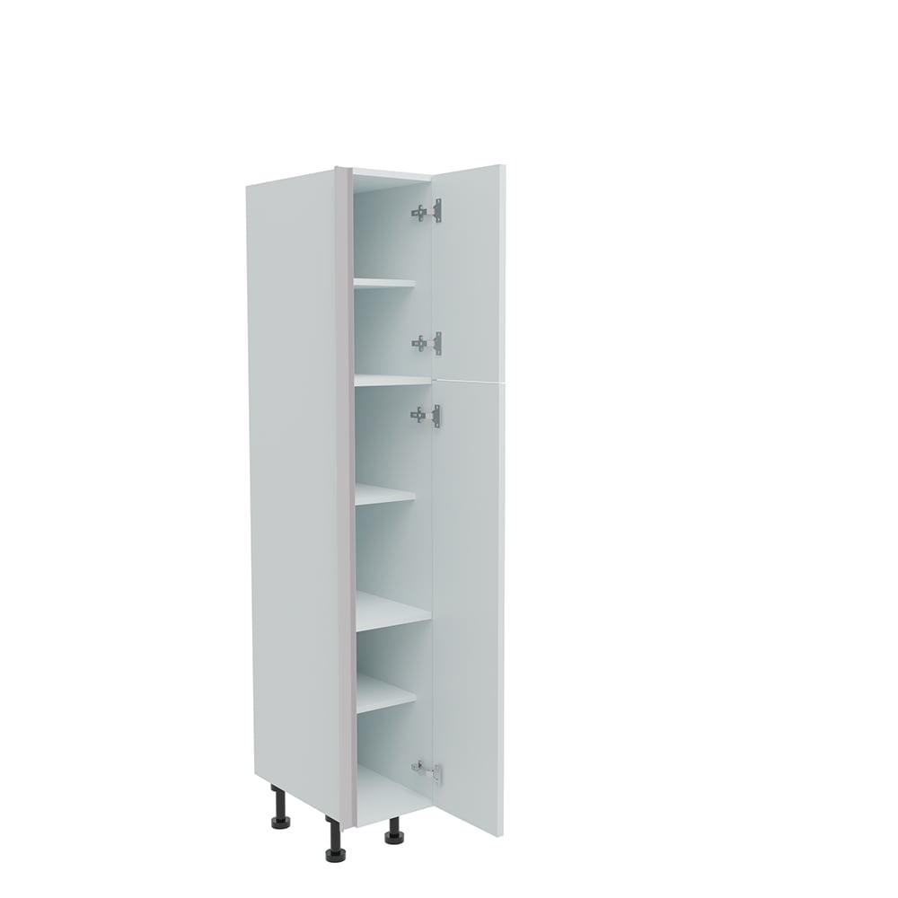 300mm True Handleless Larder Unit - (570mm Top Door) RH Hinge (Low)