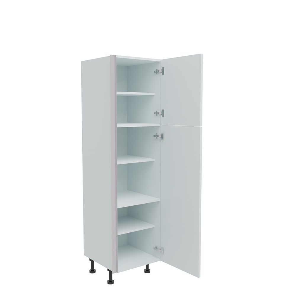 500mm True Handleless Larder Unit - (570mm Top Door) RH Hinge (Low)