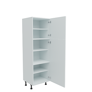 600mm Tall Larder Unit  - 570mm Top Door (Low)