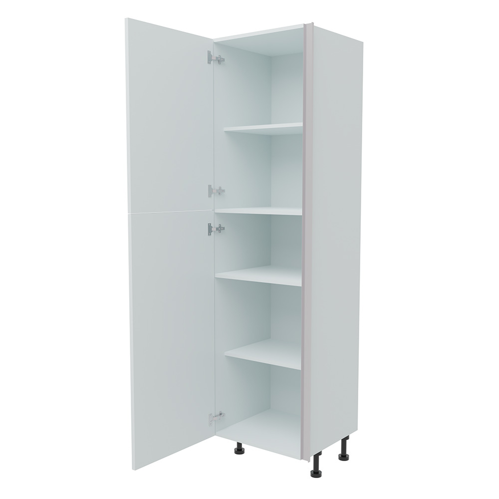 600mm True Handleless Larder Unit (895mm Top Door) - LH Hinge (High)