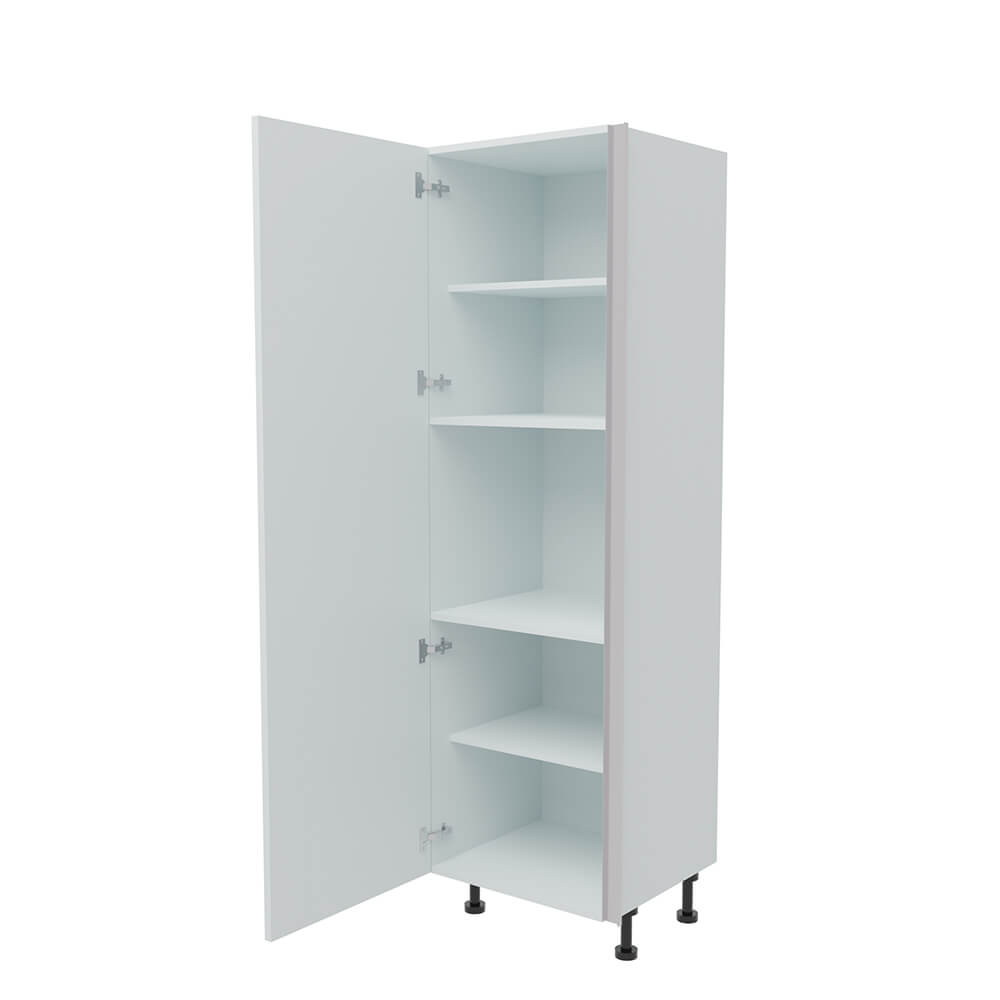 600mm True Handleless Larder Unit - Full Height Door - LH Hinge (Medium)