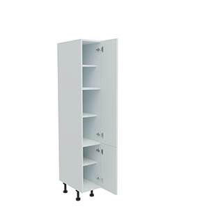 300mm Tall Larder Unit - 570mm Lower Door (Low)