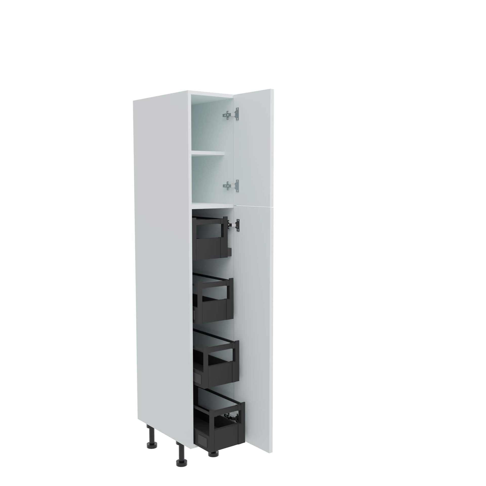 300mm Tall Larder Unit with 4 x Internal Drawers (Low)