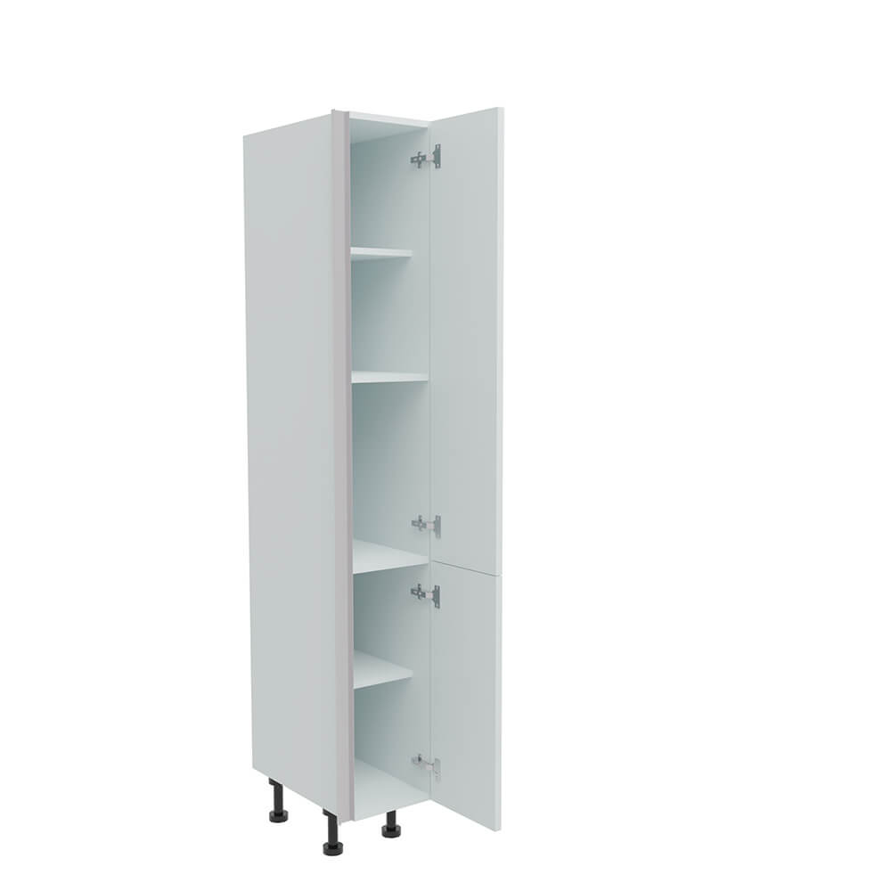 300mm True Handleless Larder Unit - 715mm Bottom Door - RH Hinge (Medium)