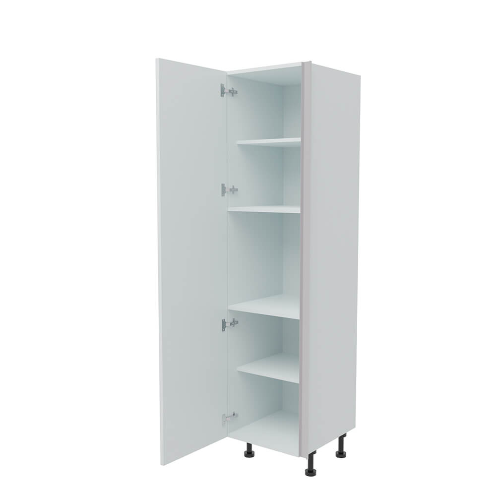 500mm True Handleless Larder Unit - Full Height Door - LH Hinge (Medium)