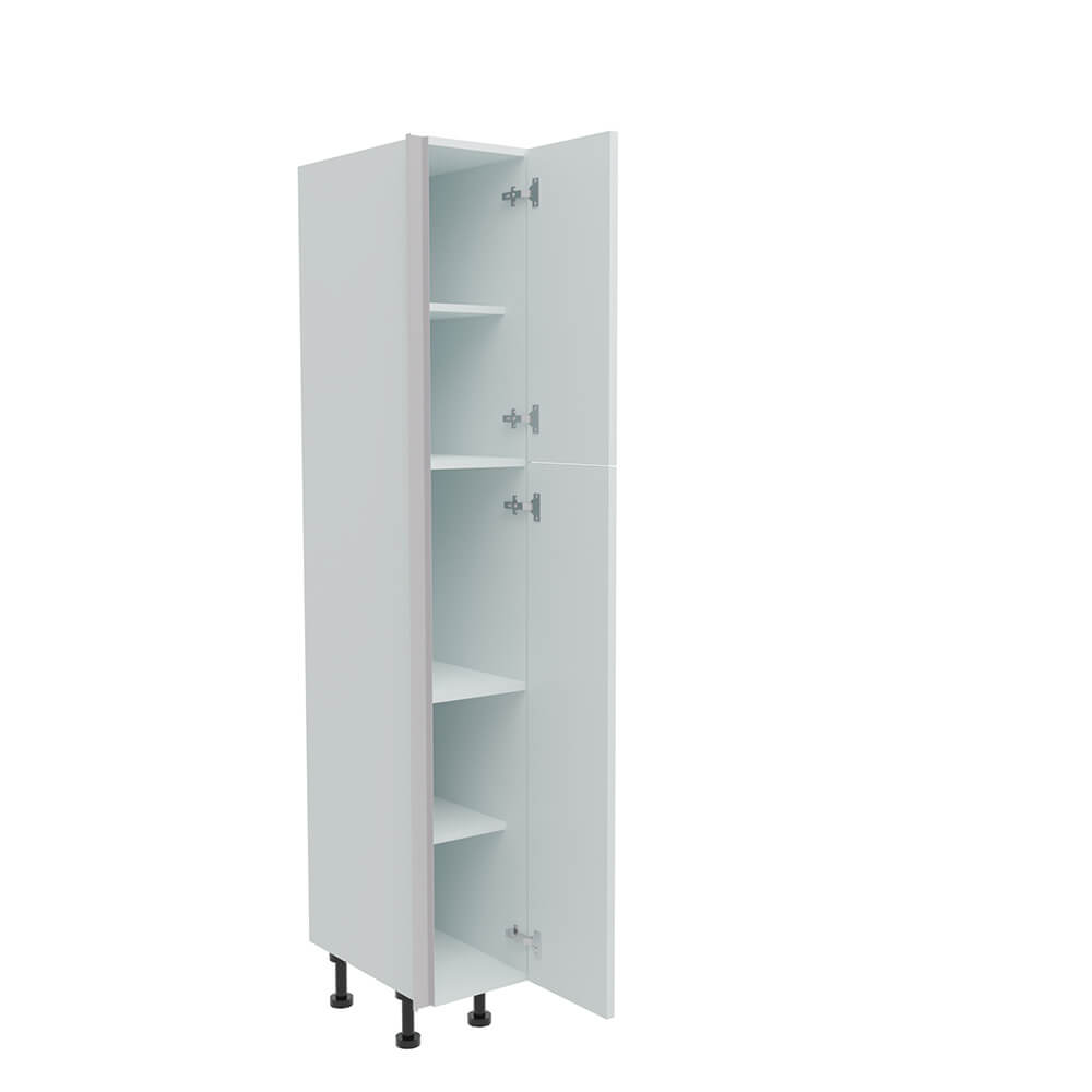 300mm True Handleless Larder Unit - 720mm Top Door - RH Hinge (Medium)