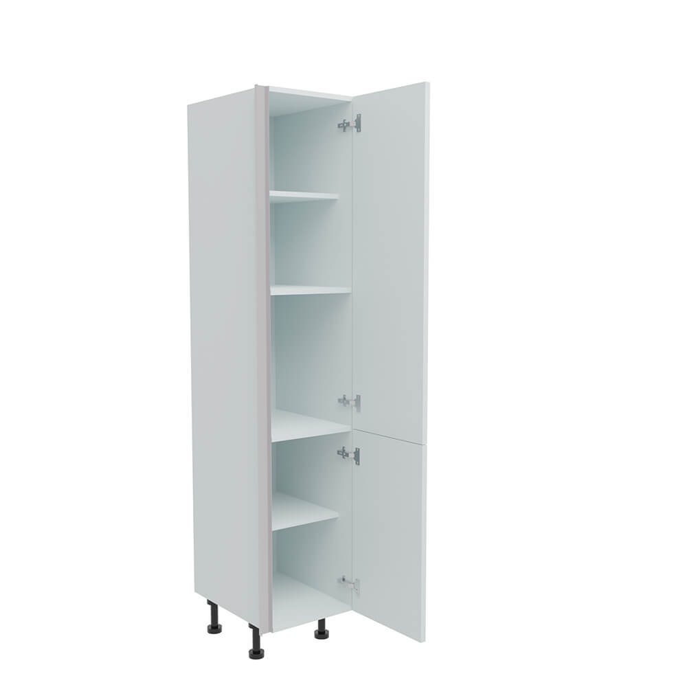 400mm True Handleless Larder Unit - 720mm Bottom Door - RH Hinge (Medium)