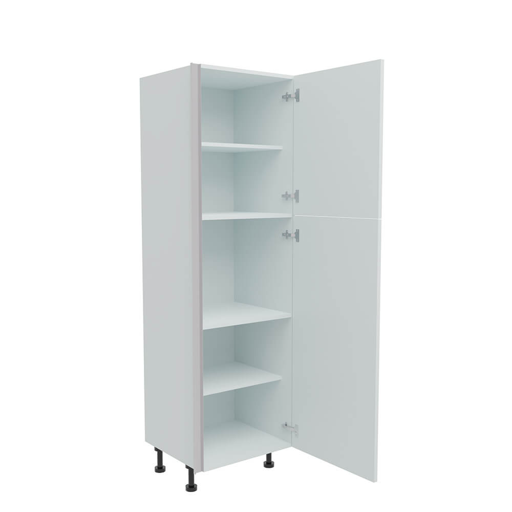 600mm True Handleless Larder Unit - 720mm Top Door - RH Hinge (Medium)