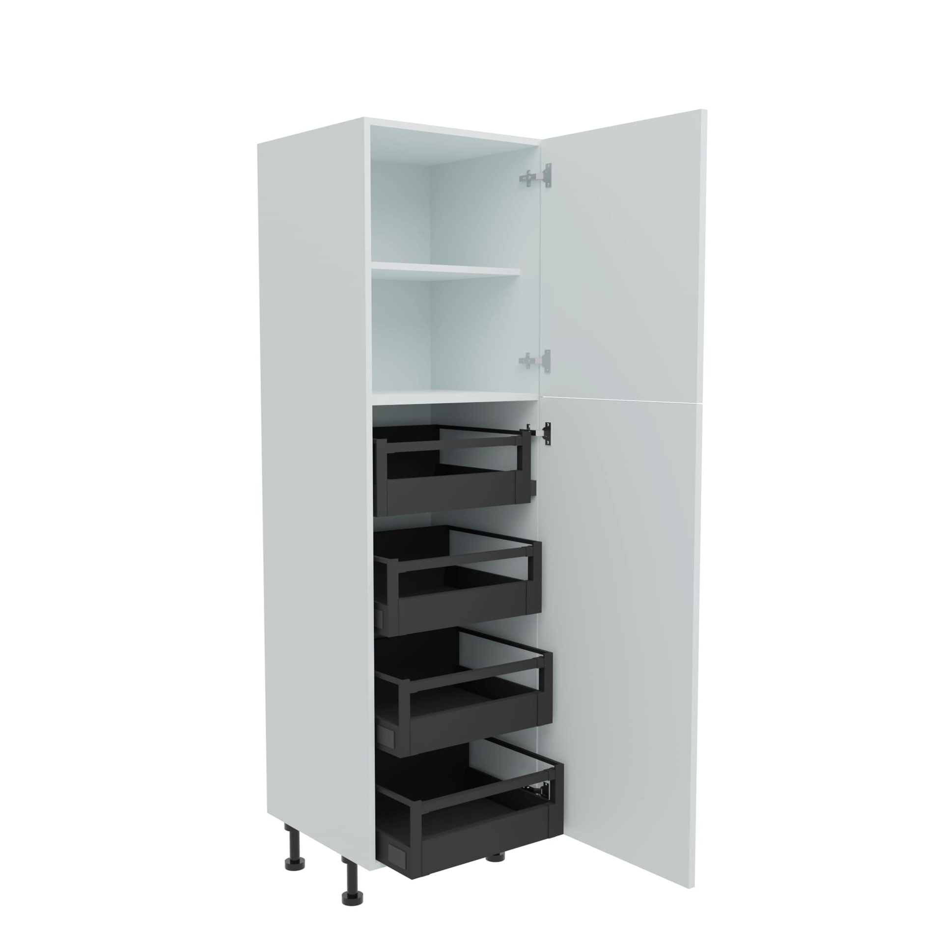 600mm Tall Larder Unit with 4 x Internal Drawers (Medium)