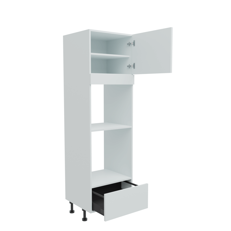 600mm Tall - 2 x Single Ovens Housing with 1 x Drawers (Medium)