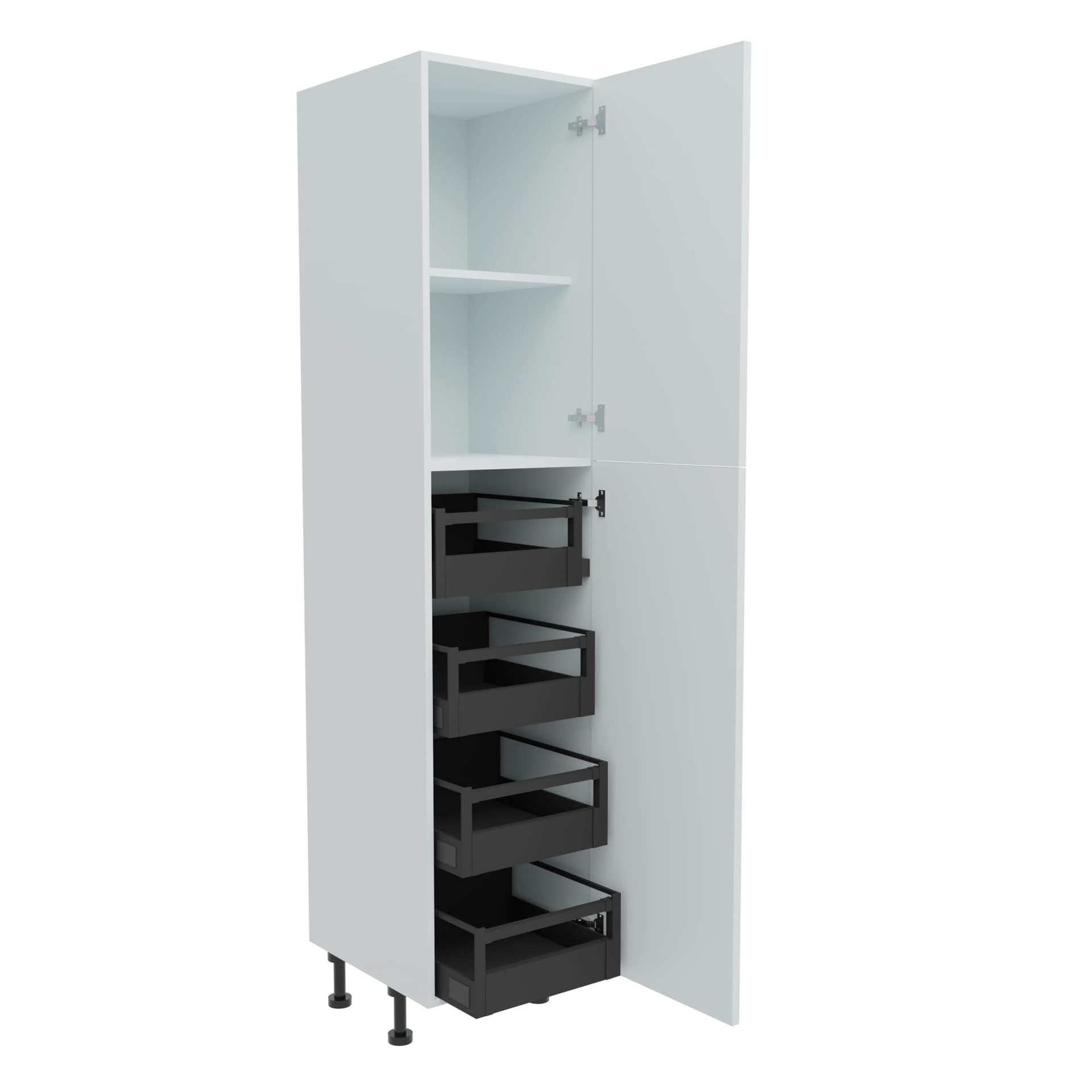 500mm Tall Larder Unit with 4 x Internal Drawers (High)