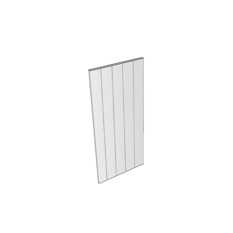 Haywood (Premium Colours) Wall End Panel - T&G - 792 x 350 x 20mm (Medium)