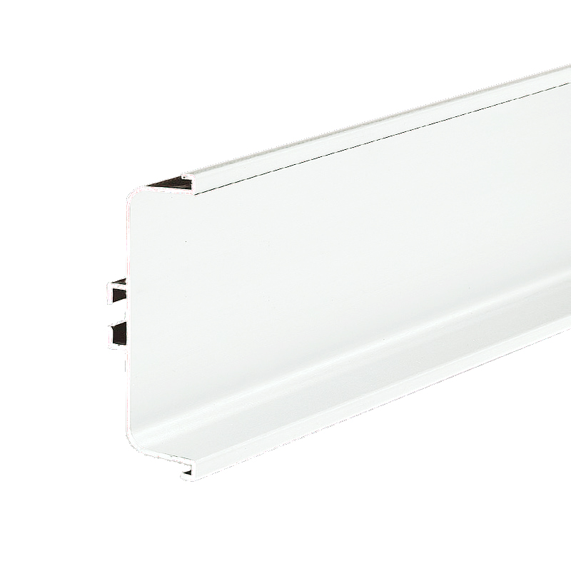 Mid Profile for True Handleless - 4.1m Length - Matt White Powder Coated