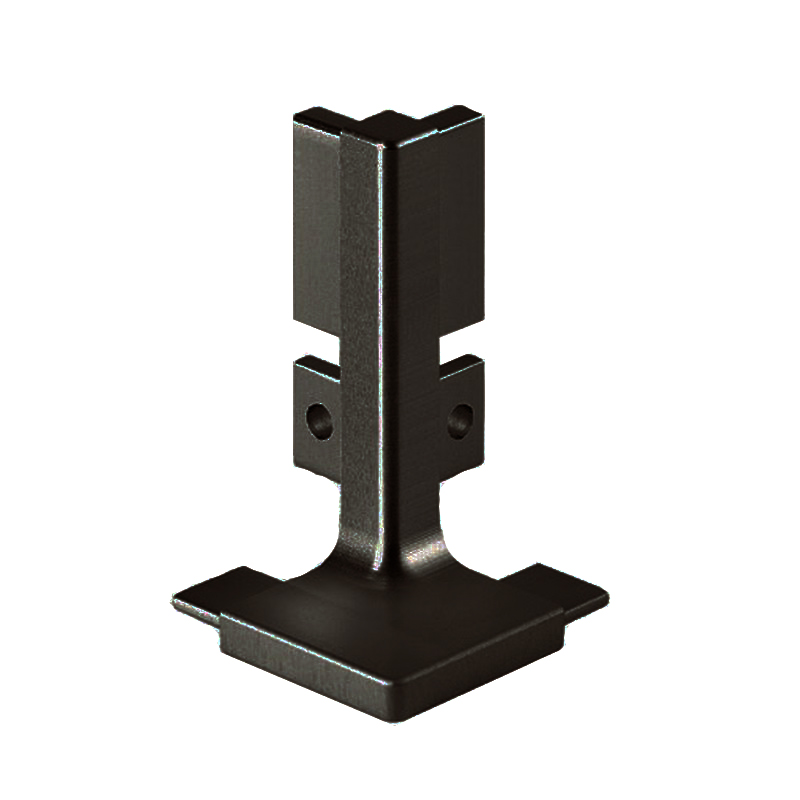 Top Profile External Corner Joint for True Handleless - Bronze Anodised